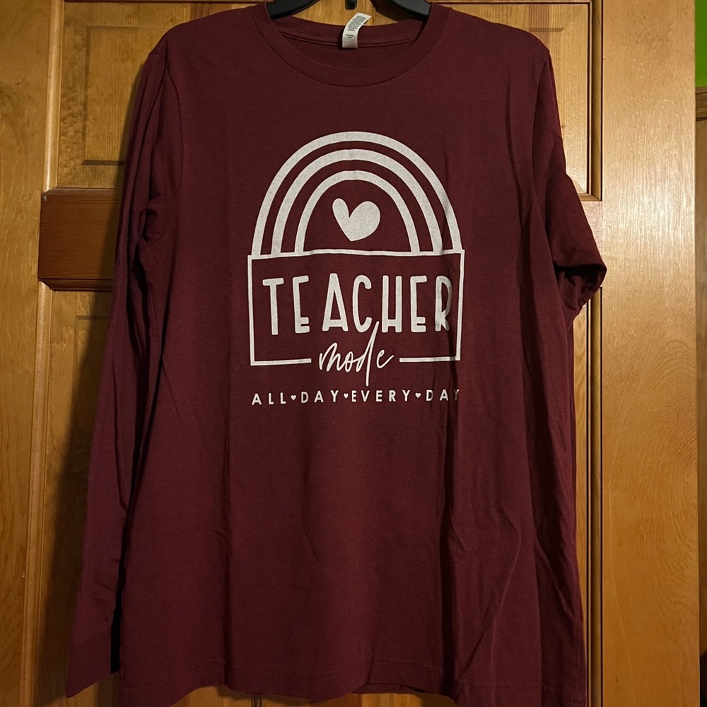 Bella Canvas Long Sleeve Teacher Tee